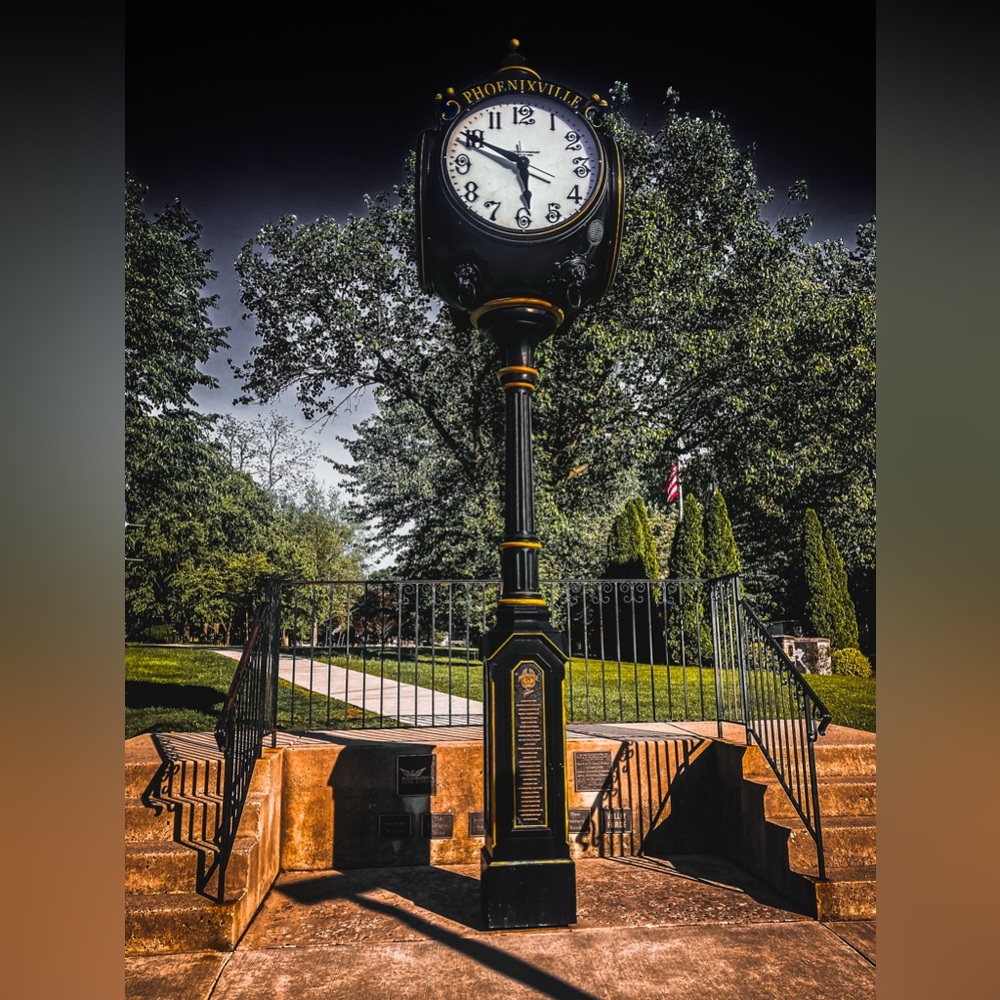 Entrance to Reeves Park in Phoenixville,PA Print